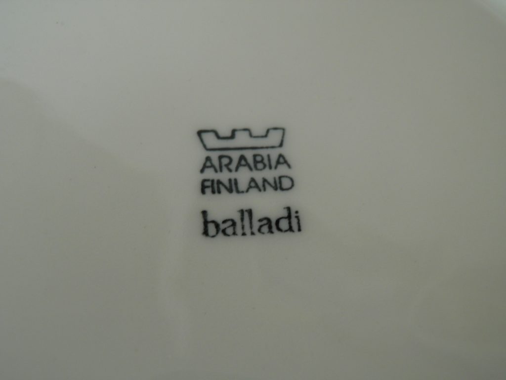 Balladi salaattilautanen Arabia MYYTY - Image 3