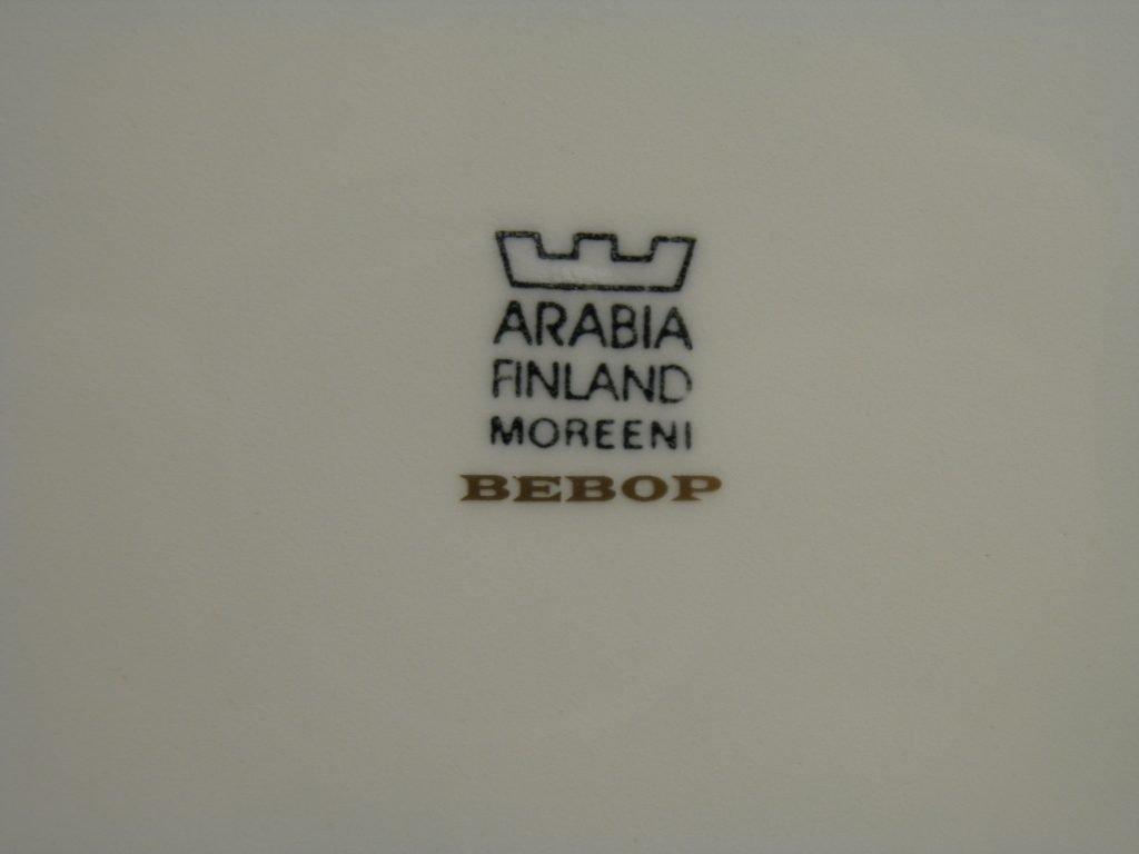 Bebop lautanen 21,5 cm Arabia - Image 3