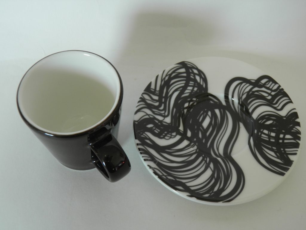 Espressokuppi ja aluslautanen Iittala - Image 2