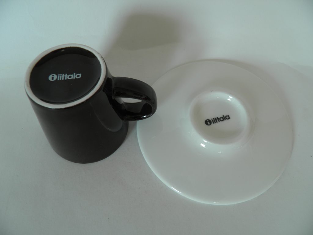 Espressokuppi ja aluslautanen Iittala - Image 3