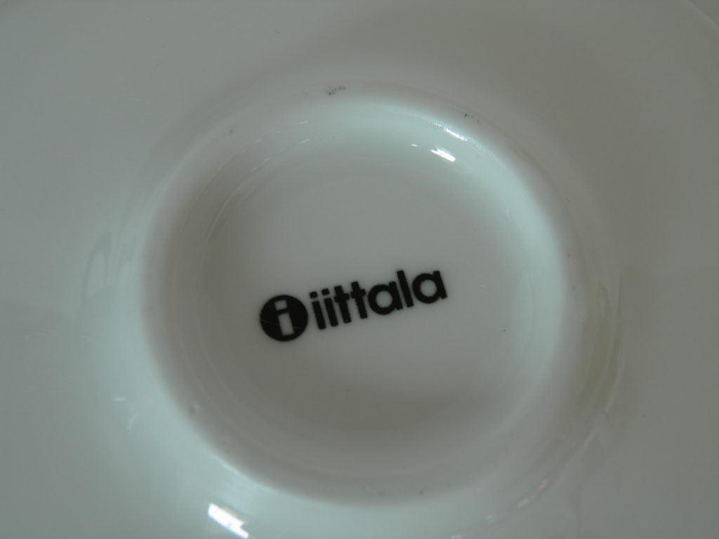 Espressokuppi ja aluslautanen Iittala - Image 4