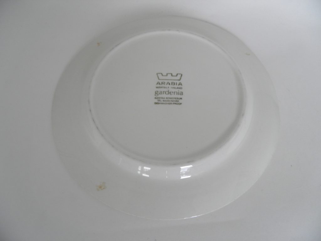 Gardenia sininen salaattilautanen MYYTY - Image 3