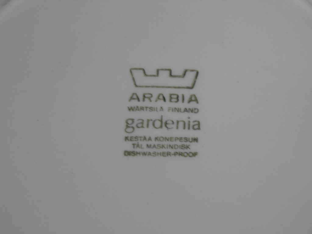 Gardenia sininen salaattilautanen MYYTY - Image 4