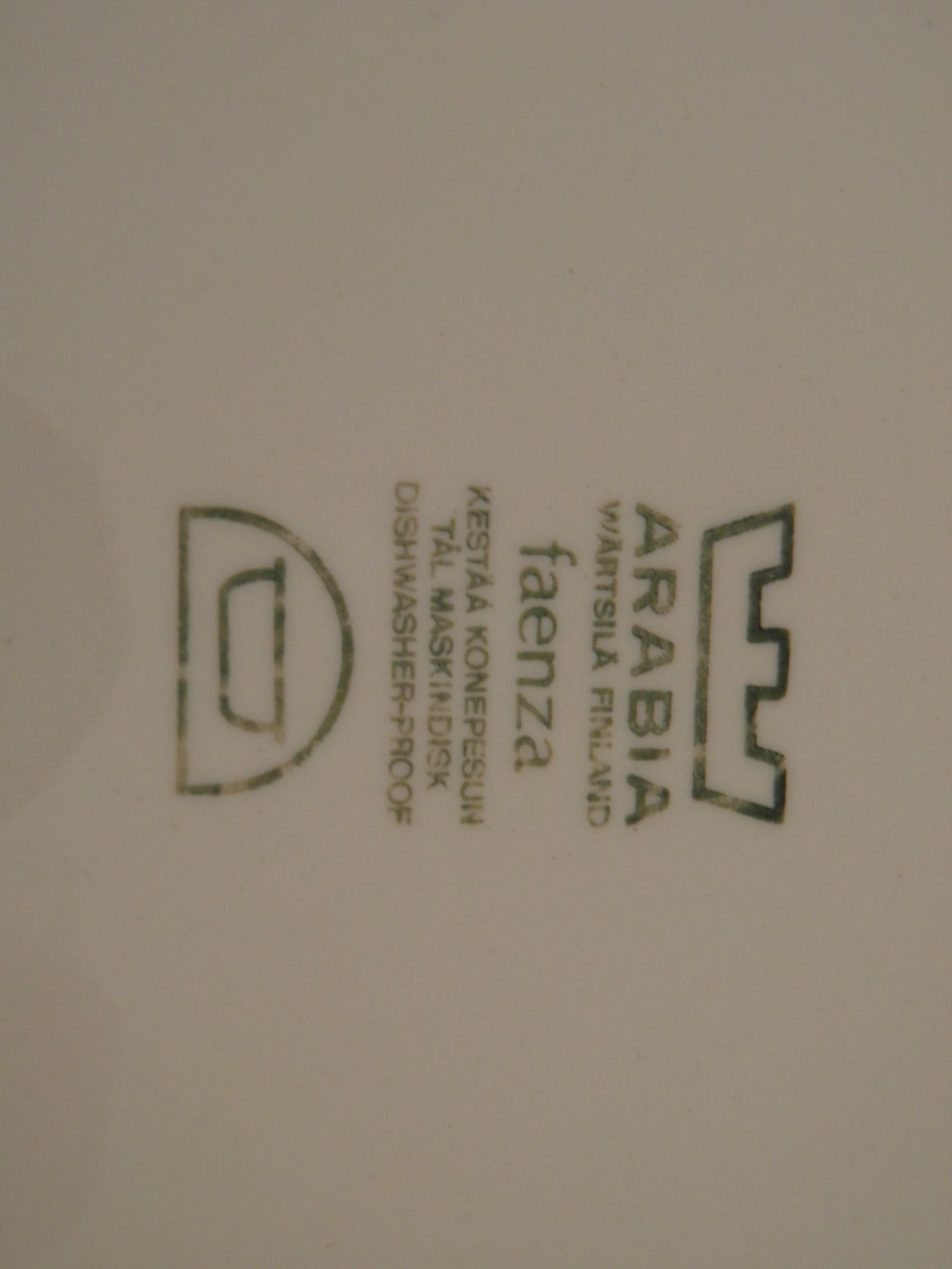 Faenza kulho sinikukkainen Arabia MYYTY - Image 4
