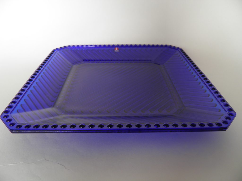 Bökars Plate Large darkblue