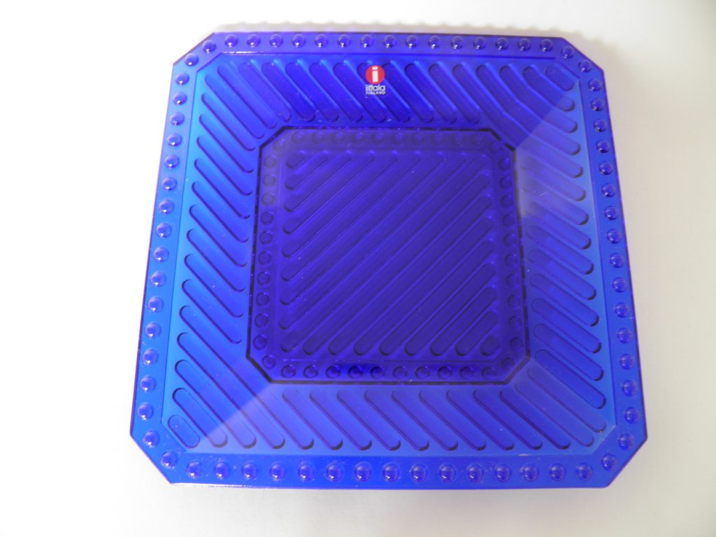 Bökars plate blue small SOLD