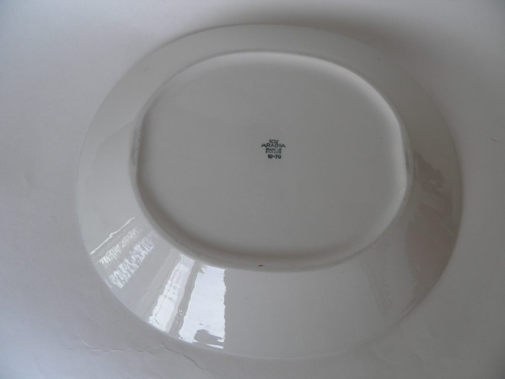 Apila suuri lautanen/tarjoiluastia Arabia MYYTY - Image 3