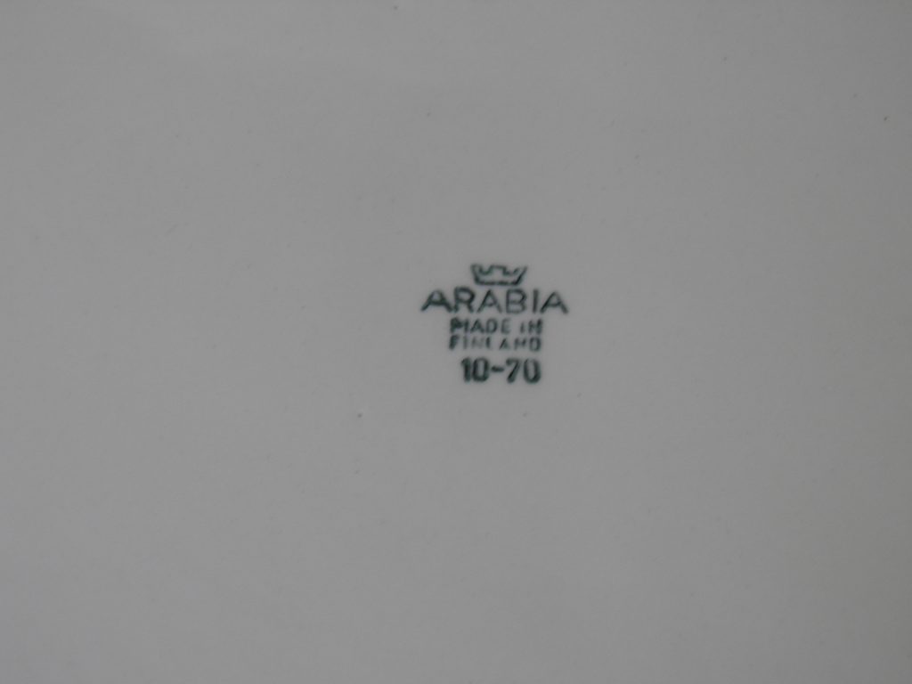Apila suuri lautanen/tarjoiluastia Arabia MYYTY - Image 4