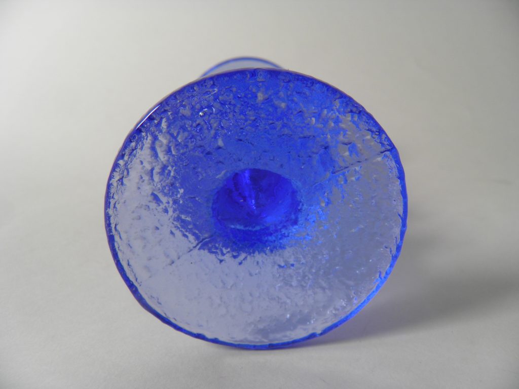 Festivo sininen 3-solmuinen kynttiläjalka Iittala MYYTY - Image 3