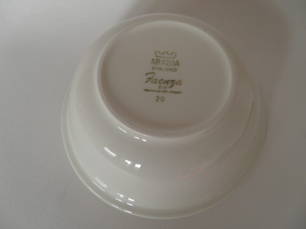 Faenza puurokulho Arabia MYYTY - Image 4