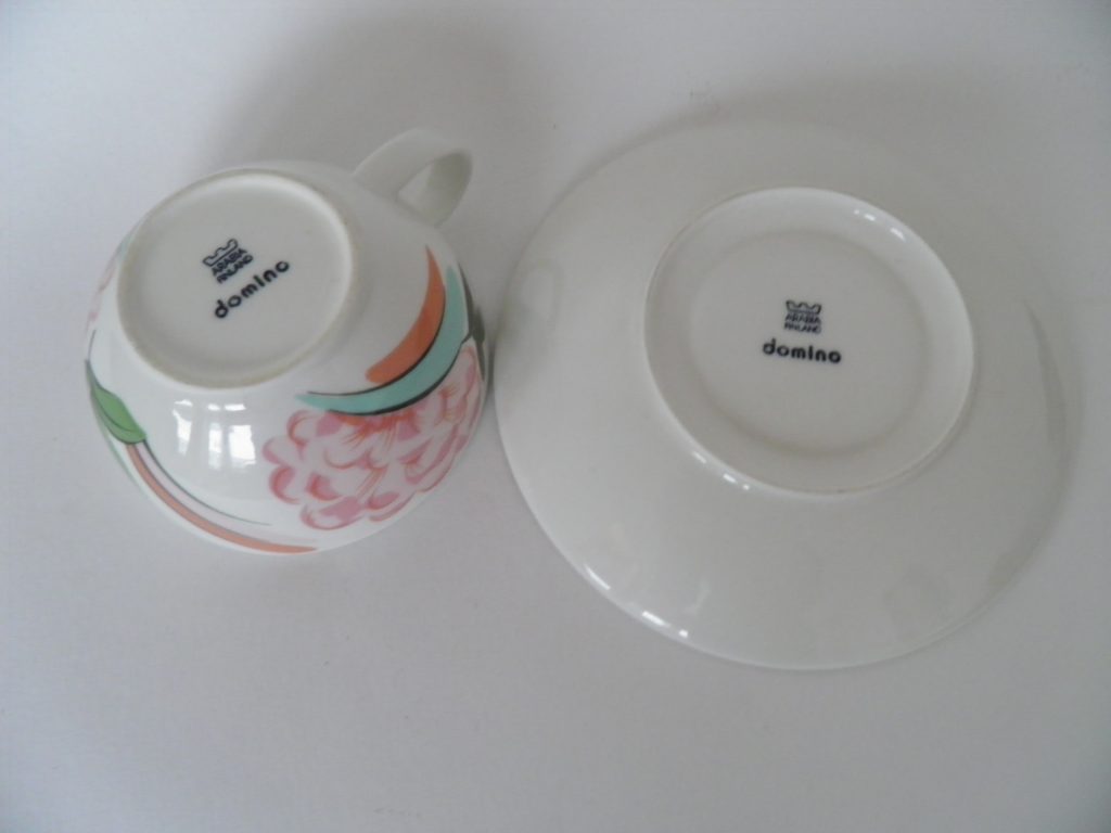 China tea Teekuppi ja aluslautanen Arabia MYYTY - Image 3