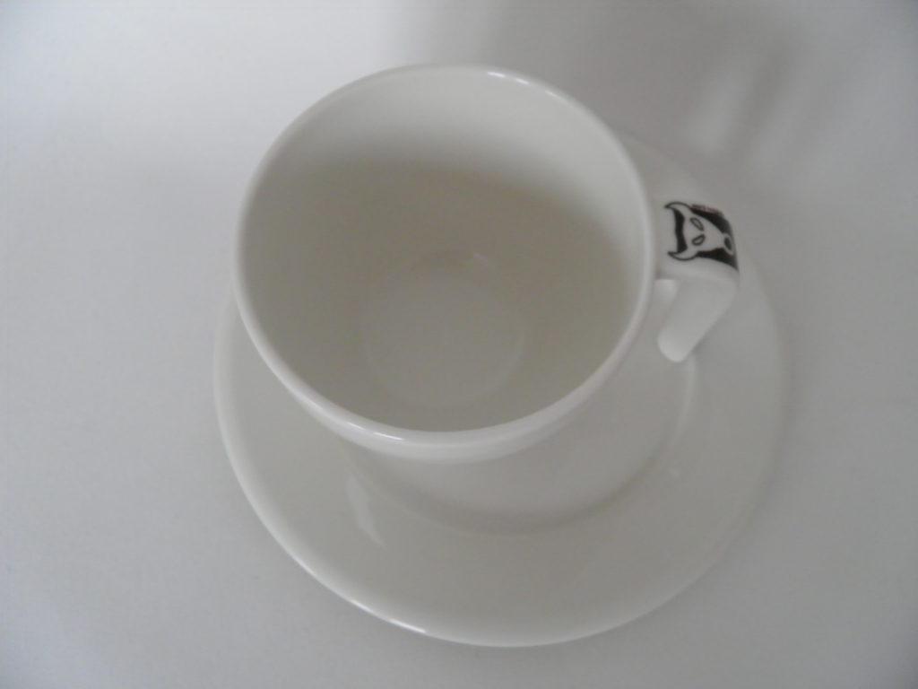 Ego OX lattekuppi ja aluslautanen Arabia MYYTY - Image 2
