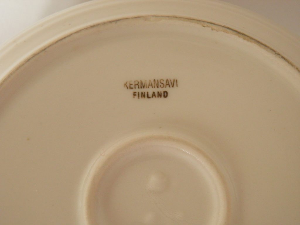 Heinä suuri kulho Kermansavi MYYTY - Image 4
