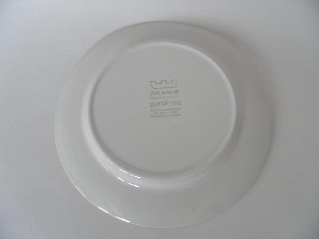 Gardenia kakkulautanen ruskea MYYTY - Image 2