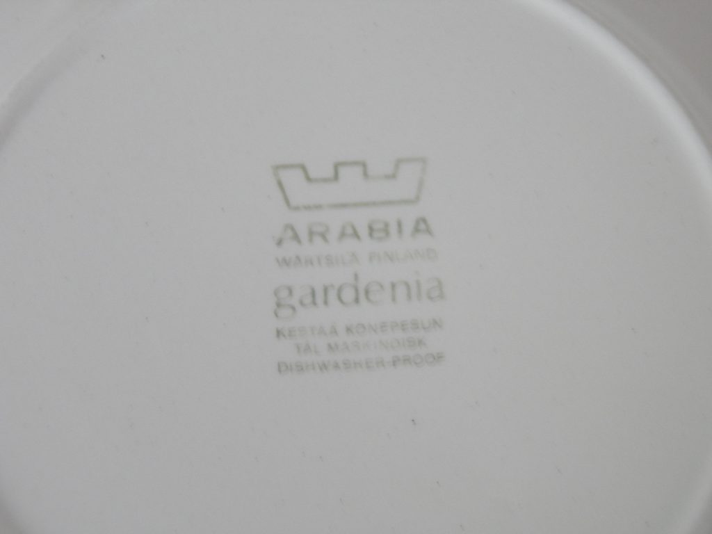 Gardenia kakkulautanen ruskea MYYTY - Image 3