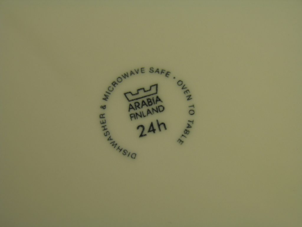 24h Avec matala ruokalautanen beige Arabia MYYTY - Image 3