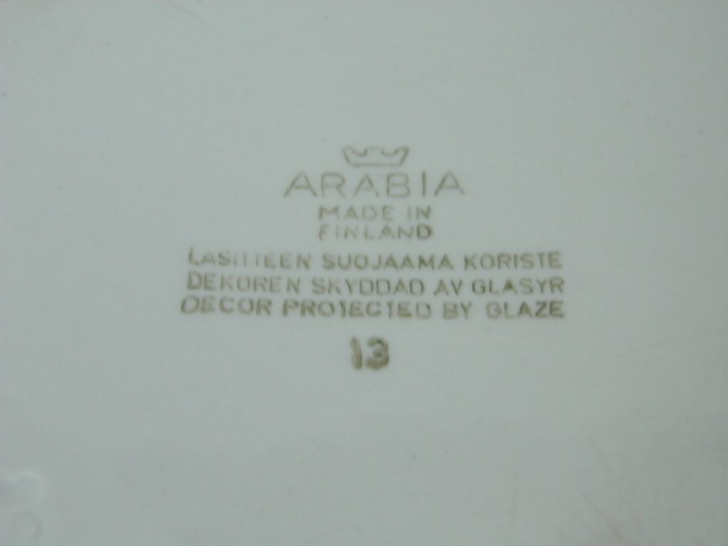Herkku -tarjoilukulho Arabia MYYTY - Image 3