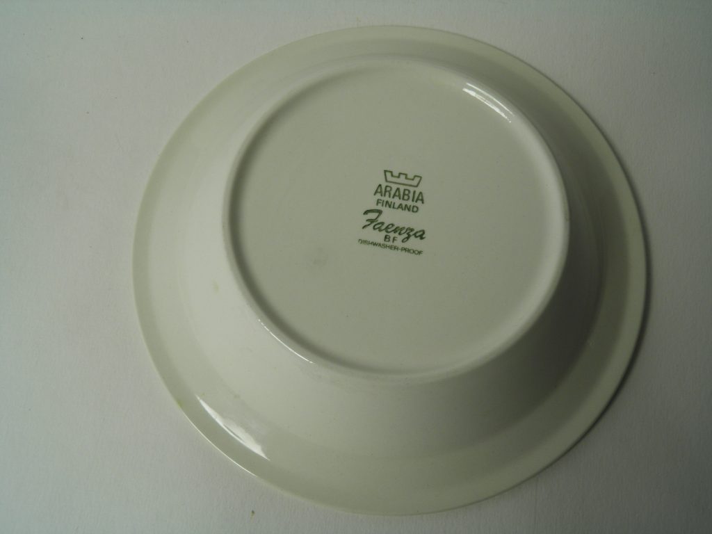 Faenza keittolautanen sininen Arabia MYYTY - Image 3