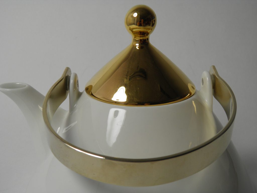 Harlekin Gold teekannu Arabia MYYTY - Image 2