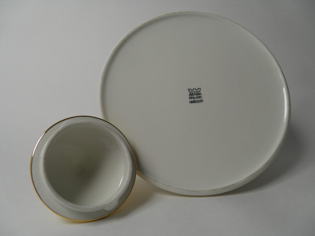 Harlekin Gold teekannu Arabia MYYTY - Image 4