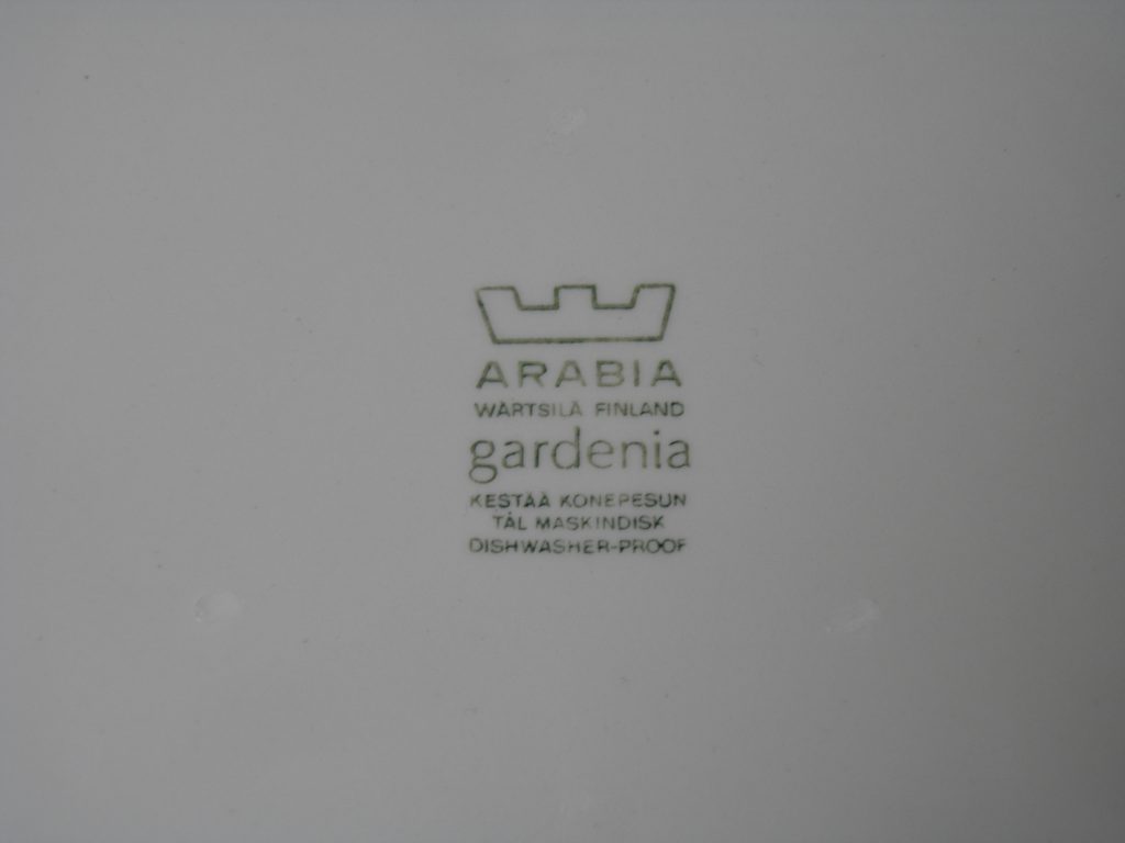 Gardenia sininen tarjoiluvati suuri - Image 4