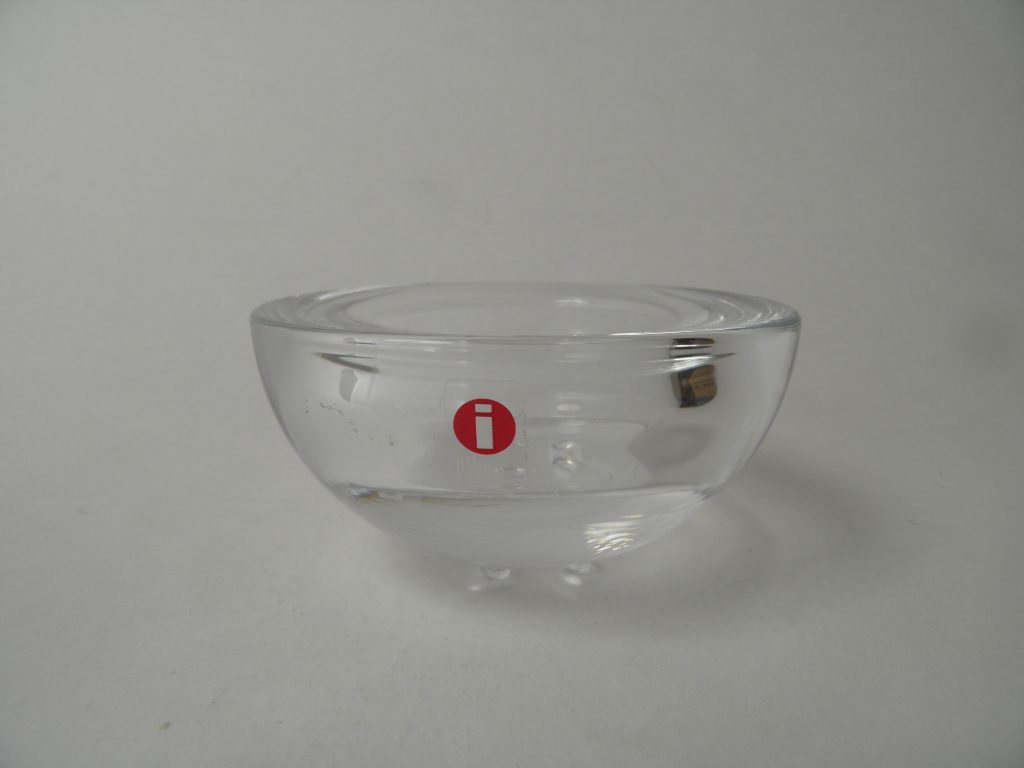 Ballo Candleholder clear glass Iittala