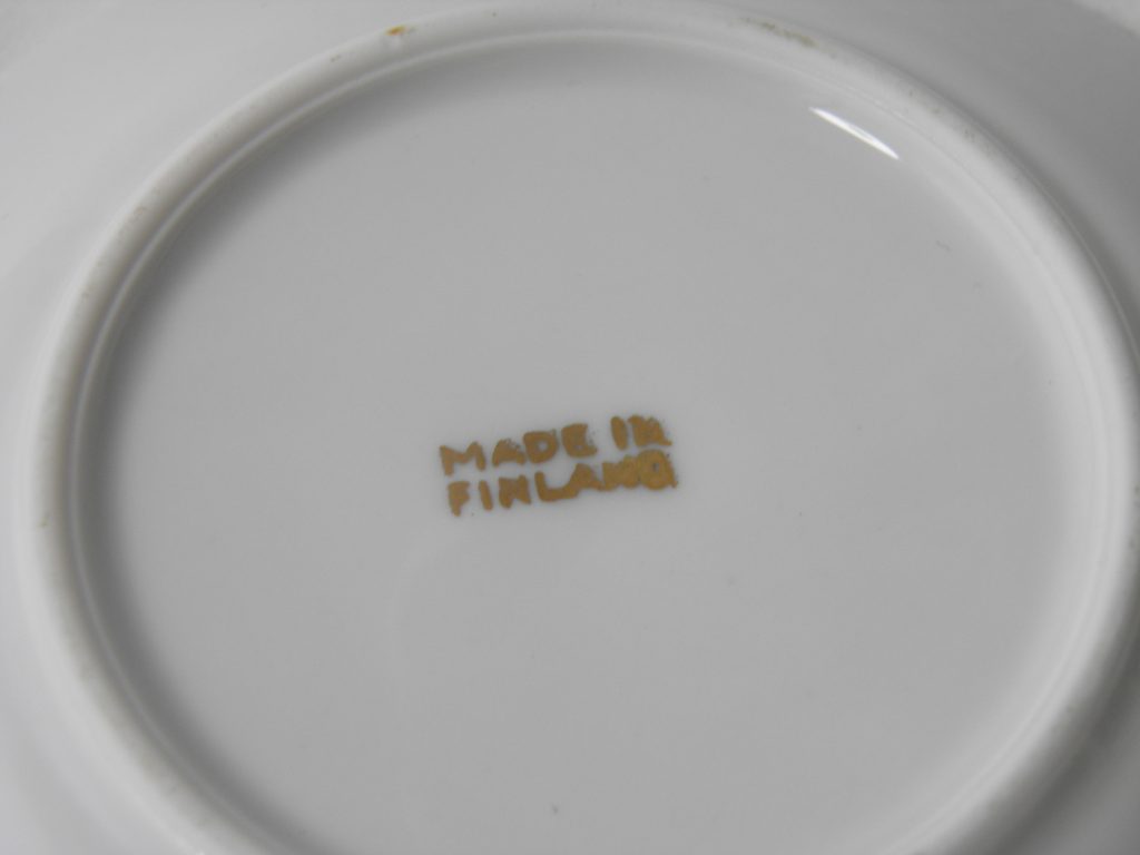 Calypso mokkakuppi ja aluslautanen Esteri Tomula MYYTY - Image 5
