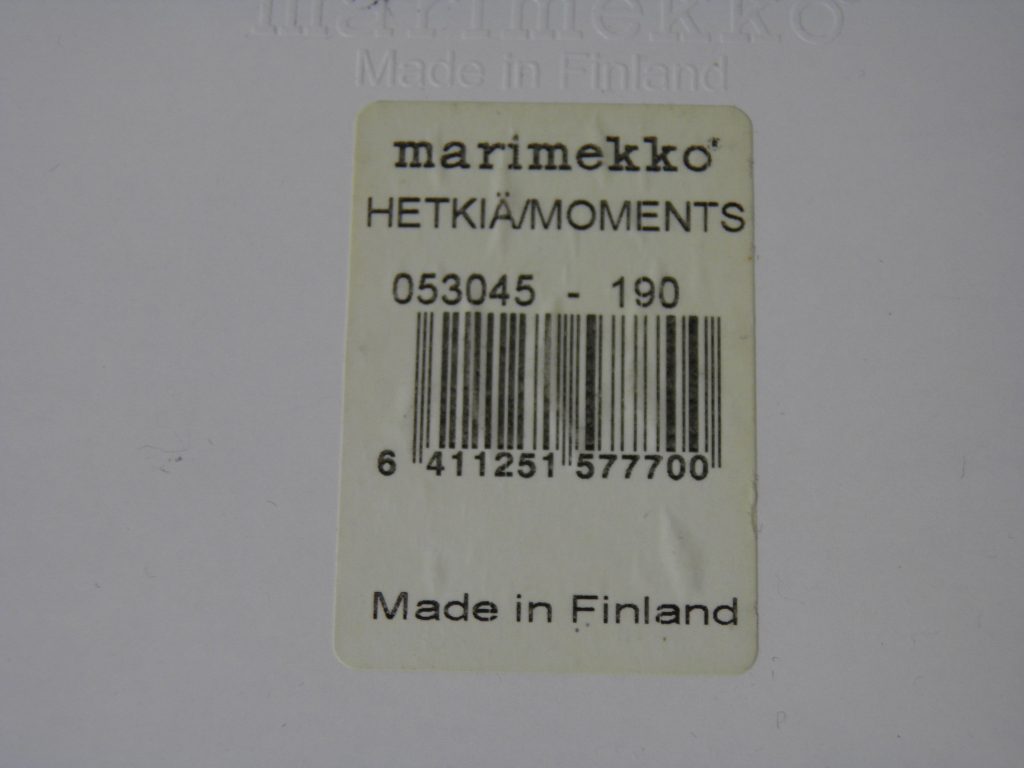 Hetkiä tarjotin Marimekko MYYTY - Image 4