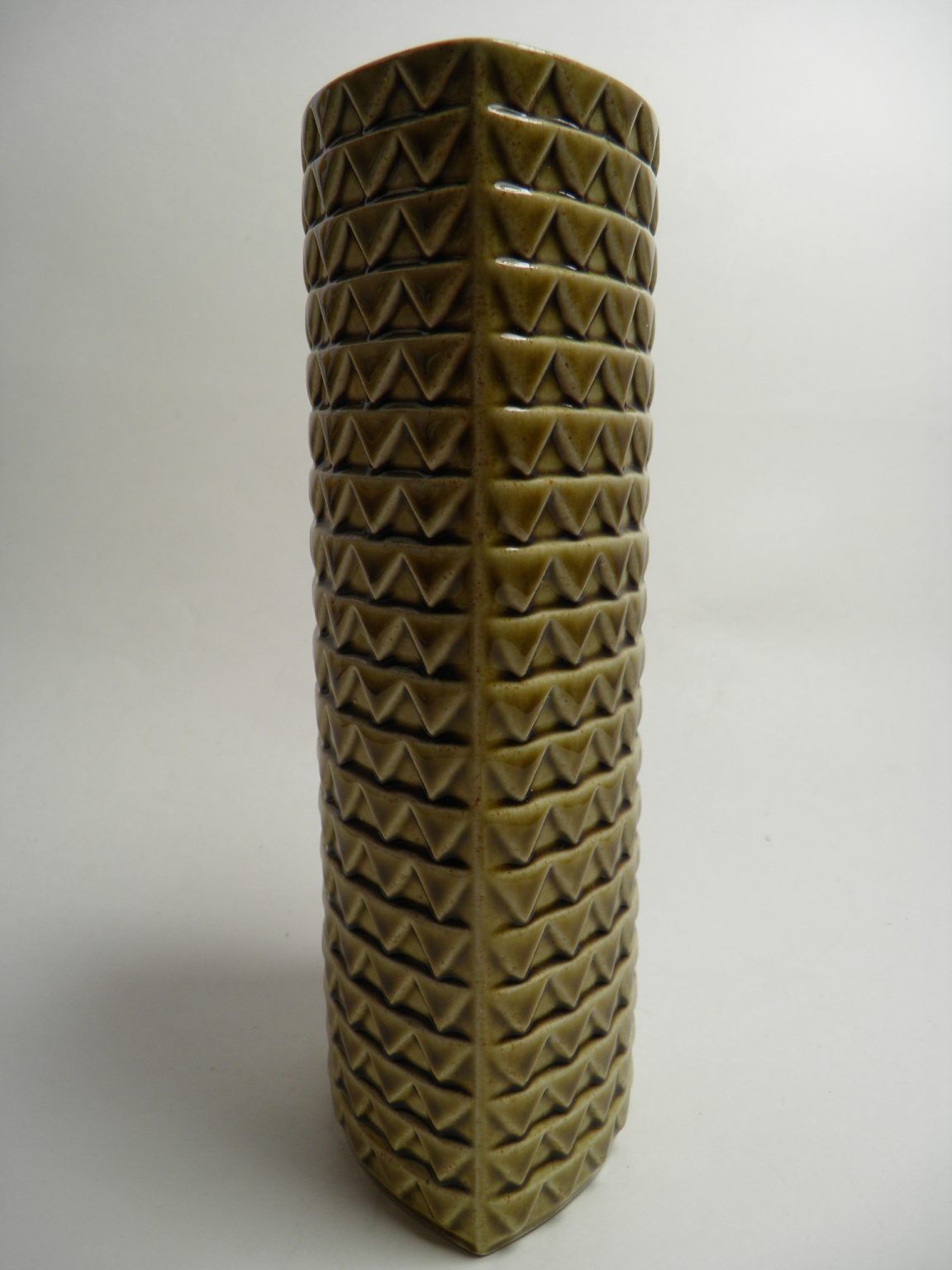 Harlekiini maljakko vaaleanruskea 24,5 cm Arabia MYYTY - Image 2