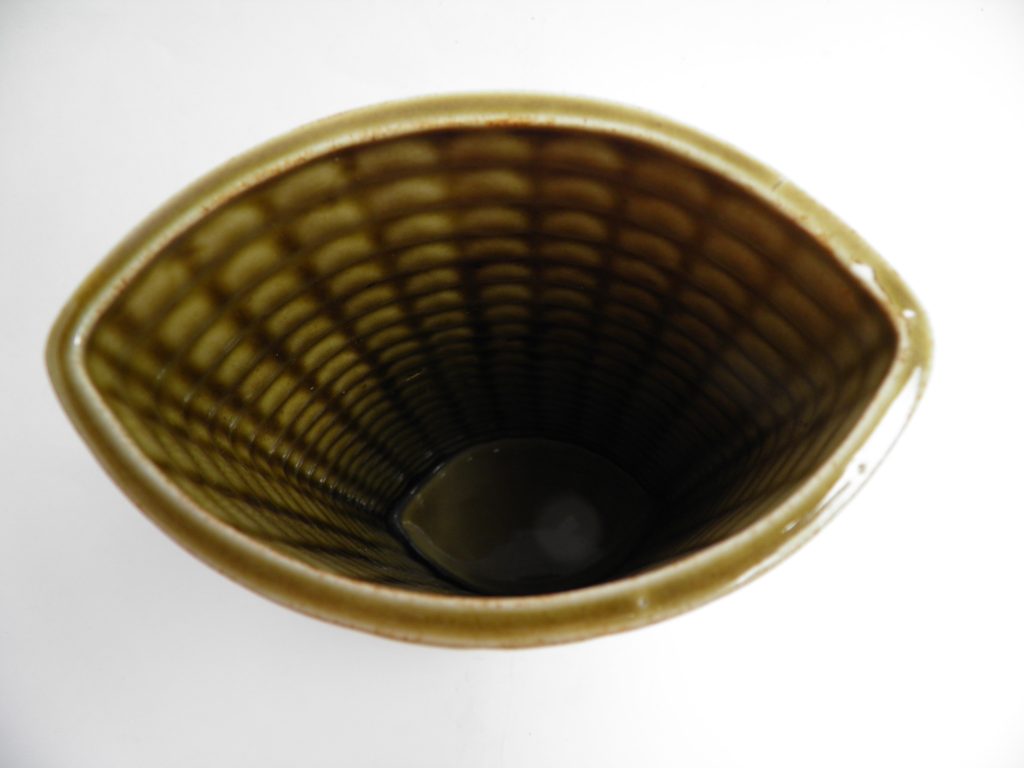 Harlekiini maljakko vaaleanruskea 24,5 cm Arabia MYYTY - Image 3