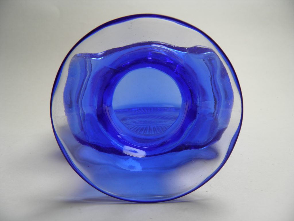 Amuletti sininen Riihimäen lasi MYYTY - Image 3