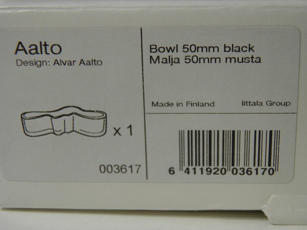 Alvar Aalto malja 50 x 195 mm Iittala MYYTY - Image 6