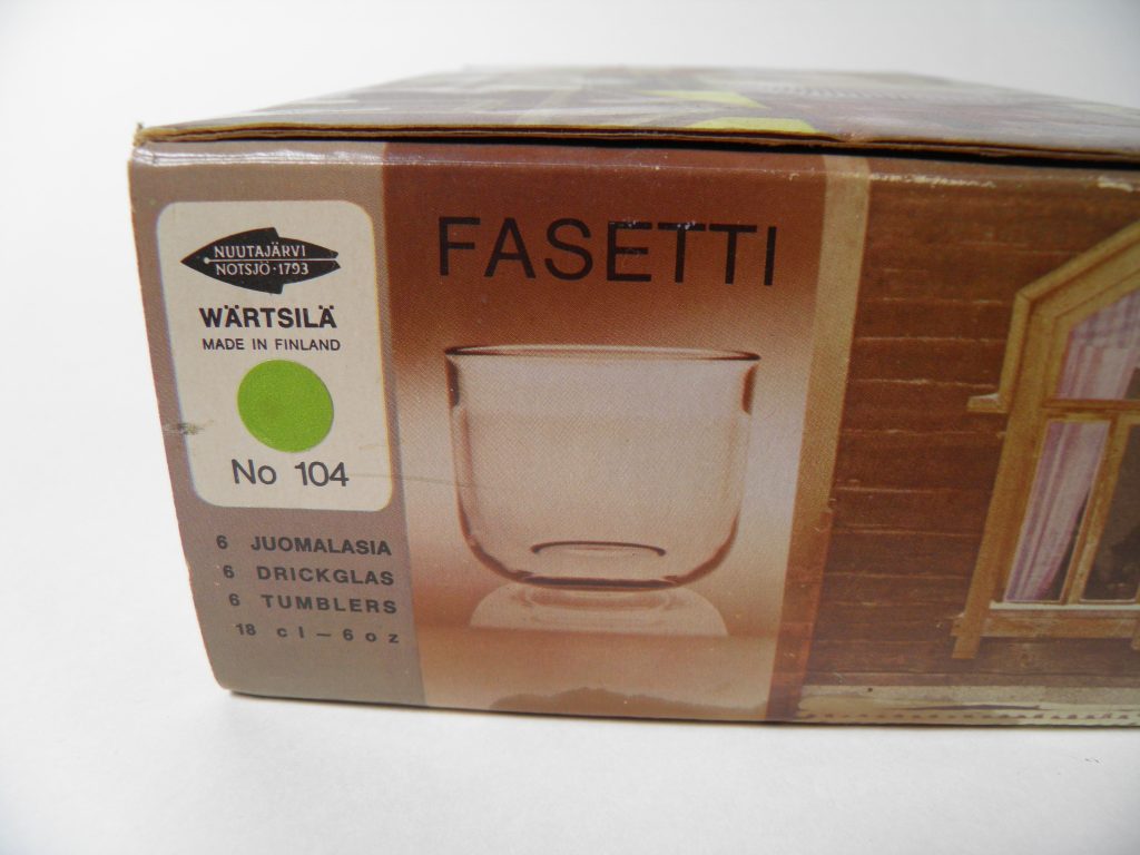 Fasetti juomalasi 6 kpl Kaj Franck MYYTY - Image 5