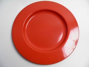 Finel lautanen punainen Retronomi verkkokauppa