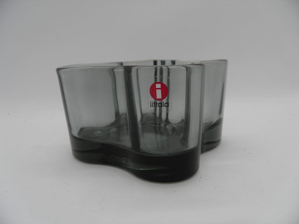 Aalto kynttilälyhty harmaa Iittala
