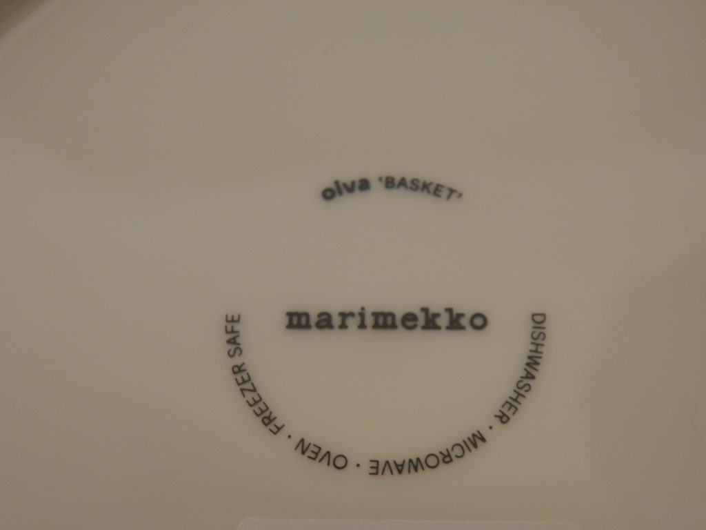 Basket lautanen Marimekko MYYTY - Image 3