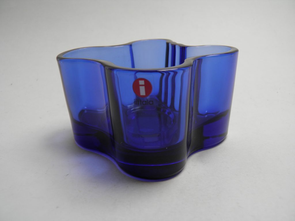 Aalto kynttilälyhty ultramariini Iittala