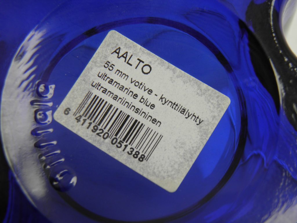 Aalto kynttilälyhty ultramariini Iittala - Image 4