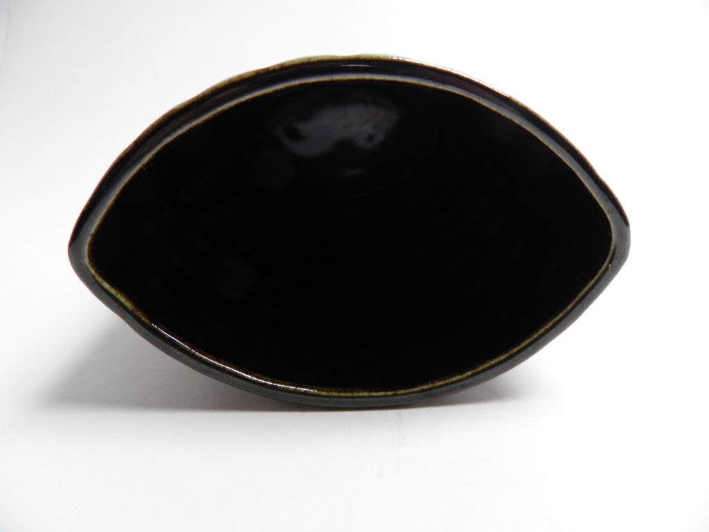 Harlekiini maljakko 21,5 cm ruskea Arabia MYYTY - Image 3