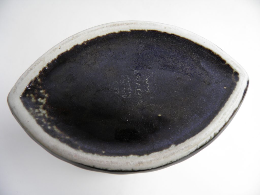 Harlekiini maljakko 21,5 cm ruskea Arabia MYYTY - Image 4
