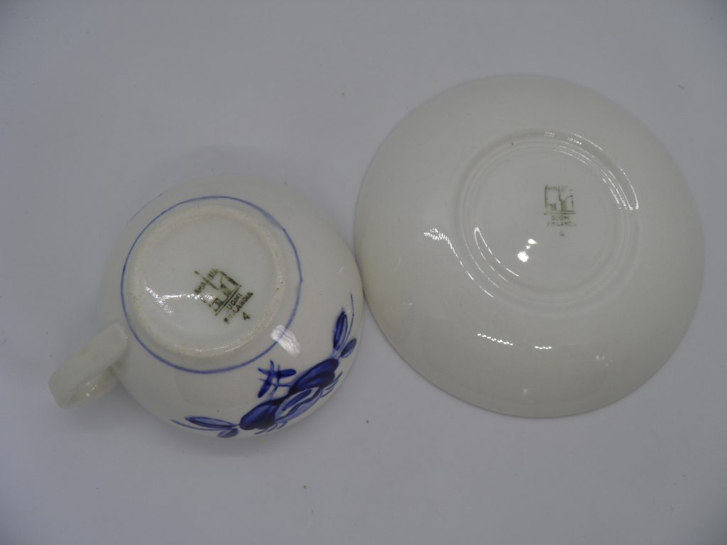 Blue Rose teekuppi Arabia MYYTY - Image 4