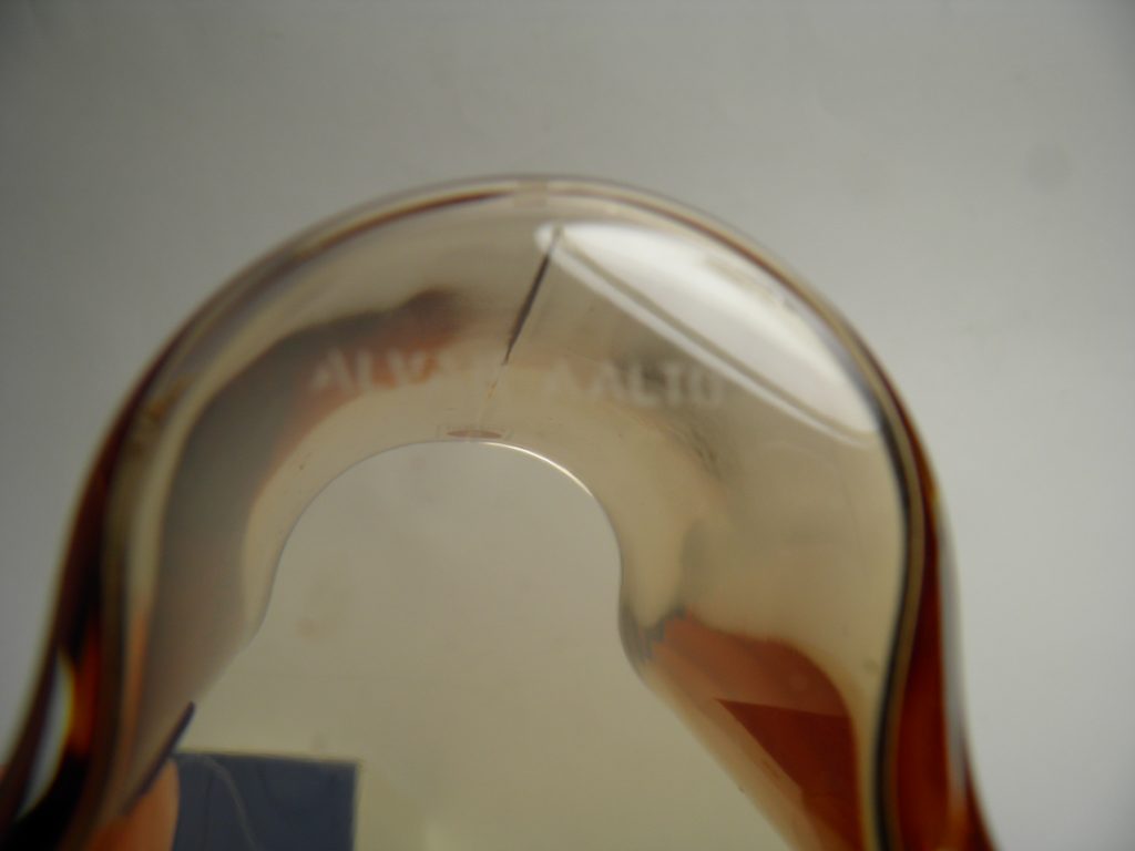 Aalto maljakko 95 mm Rion ruskea Iittala MYYTY - Image 4