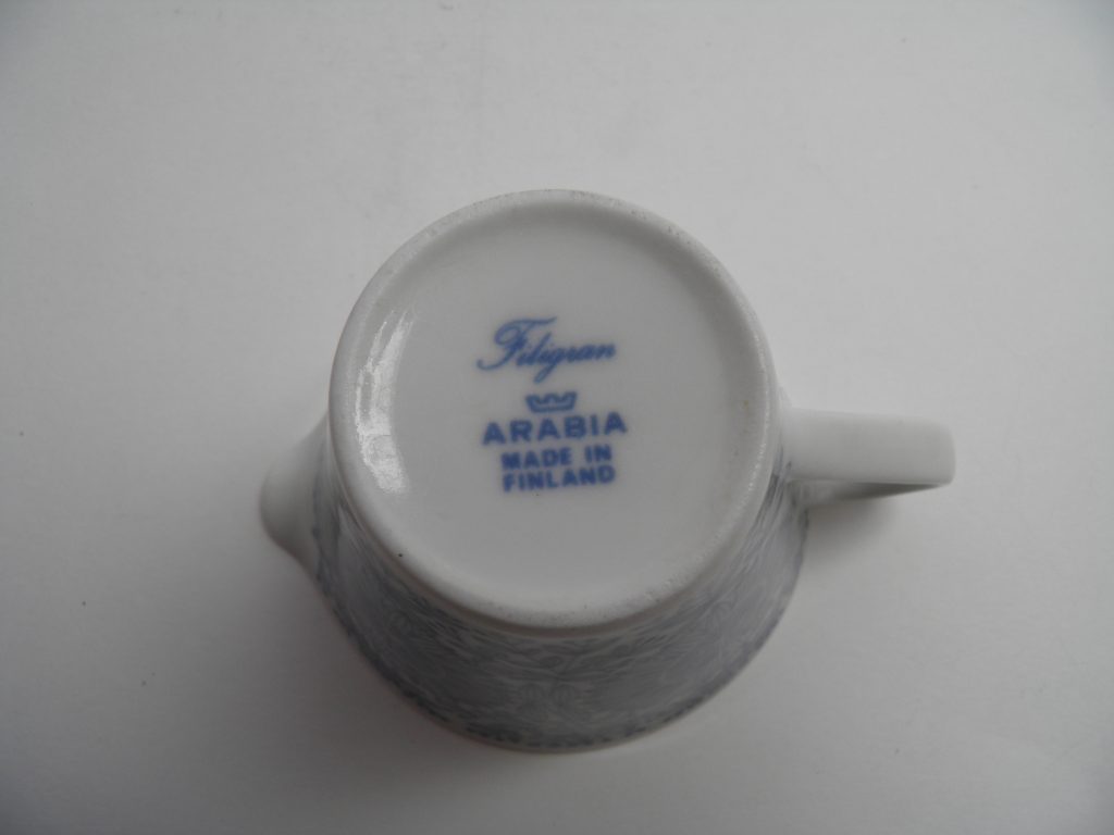 Filigran kermakko sininen Arabia MYYTY - Image 6