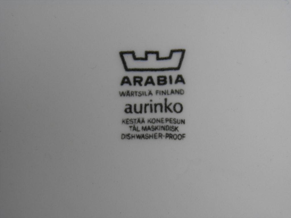 Aurinko leivoslautanen keltainen Arabia MYYTY - Image 4