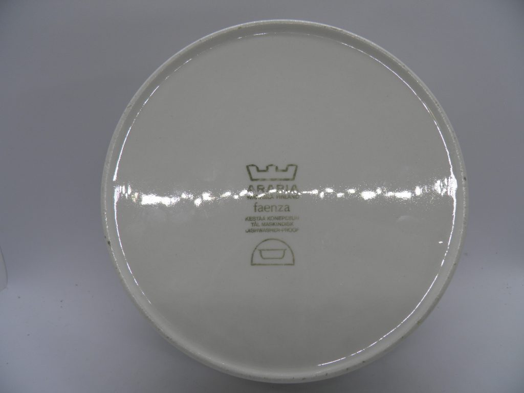 Faenza kulho ruskeakukkainen MYYTY - Image 3