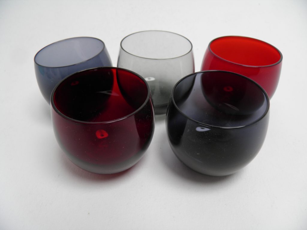 Berry glasses 5 pieces Saara Silver SOLD