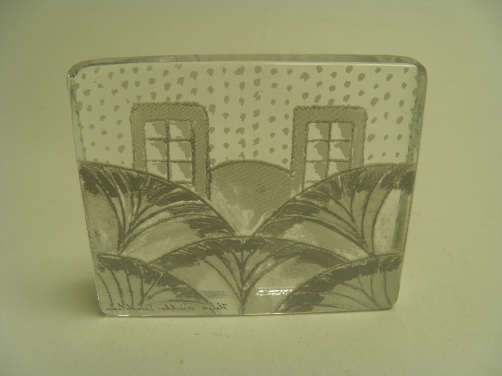 Lumikukkia lasikortti Iittala - Image 3