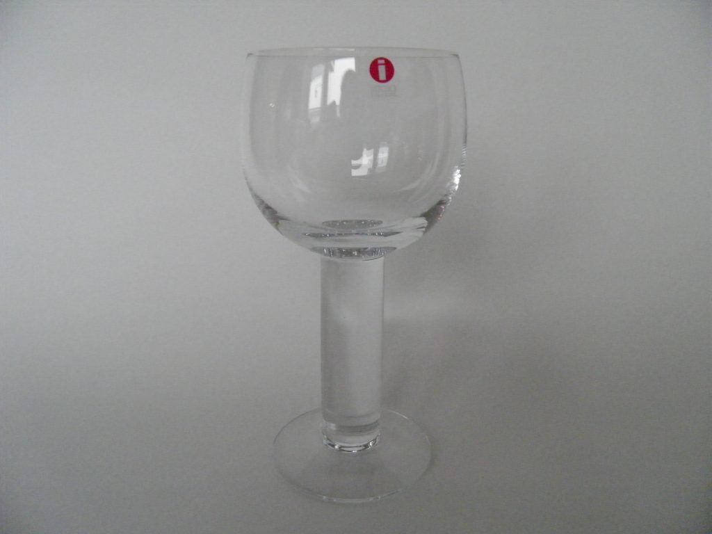 Mondo white wine glass clear Iittala SOLD