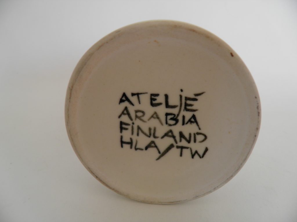 Maalattu maljakko Arabia HLA MYYTY - Kuva 3