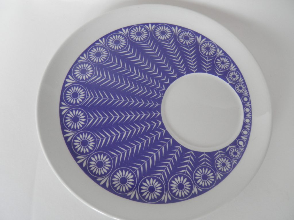 Riikinkukko -aamiaissetti sini-lila Arabia MYYTY - Image 3